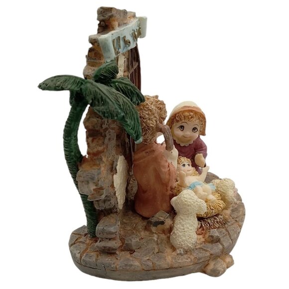 Dreamsicles Joy To The World Polystone Christmas Nativity HTF Collectible Figur - Picture 3 of 10